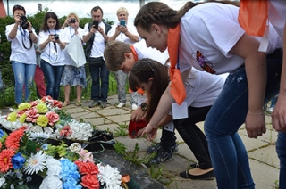 Саратовские журналисты посетили места сражений героев-панфиловцев