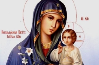 икона Божьей Матери "Неувядаемый цвет"