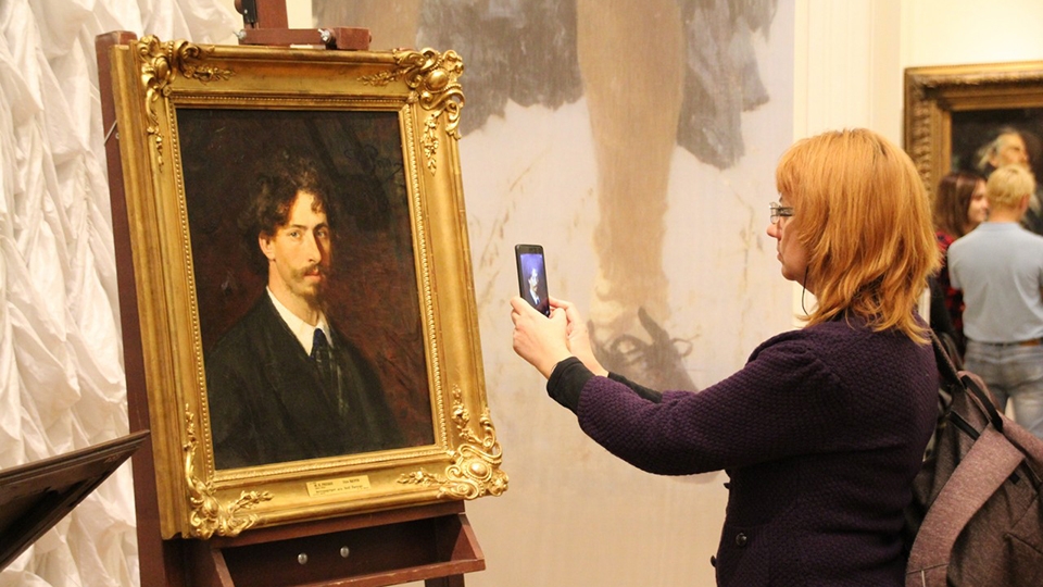 В Радищевском музее открылась экспозиция шедевров Ильи Репина