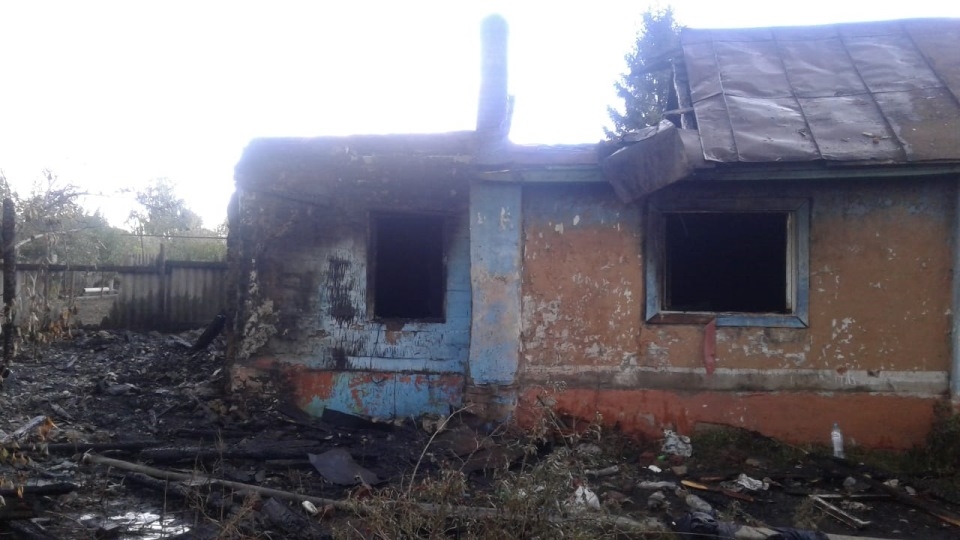 На пожаре в частном доме погиб житель Аткарска