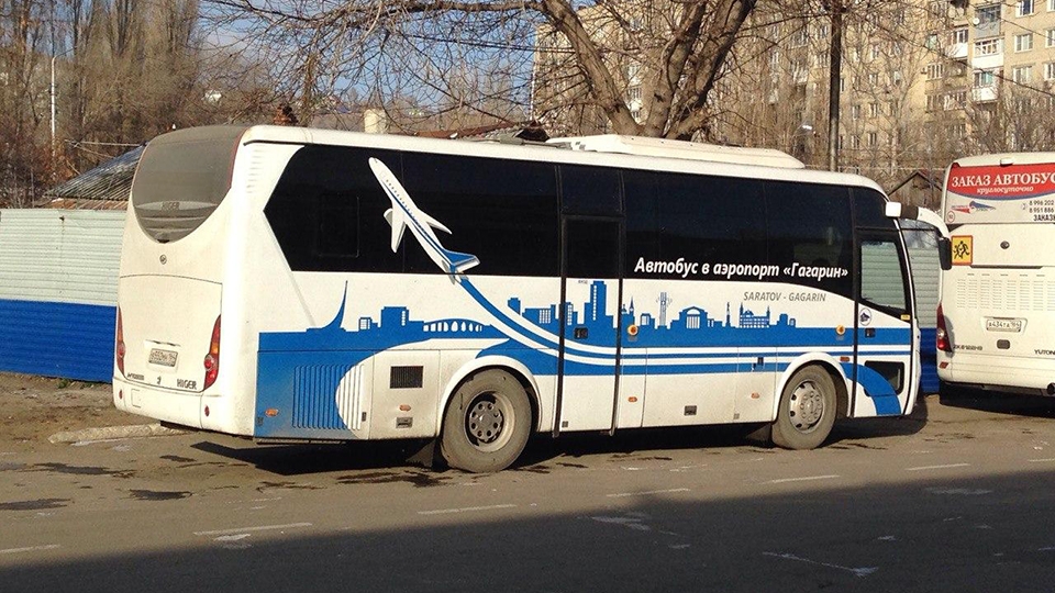 Автобус № 444 довезет пассажиров из Энгельса в аэропорт 