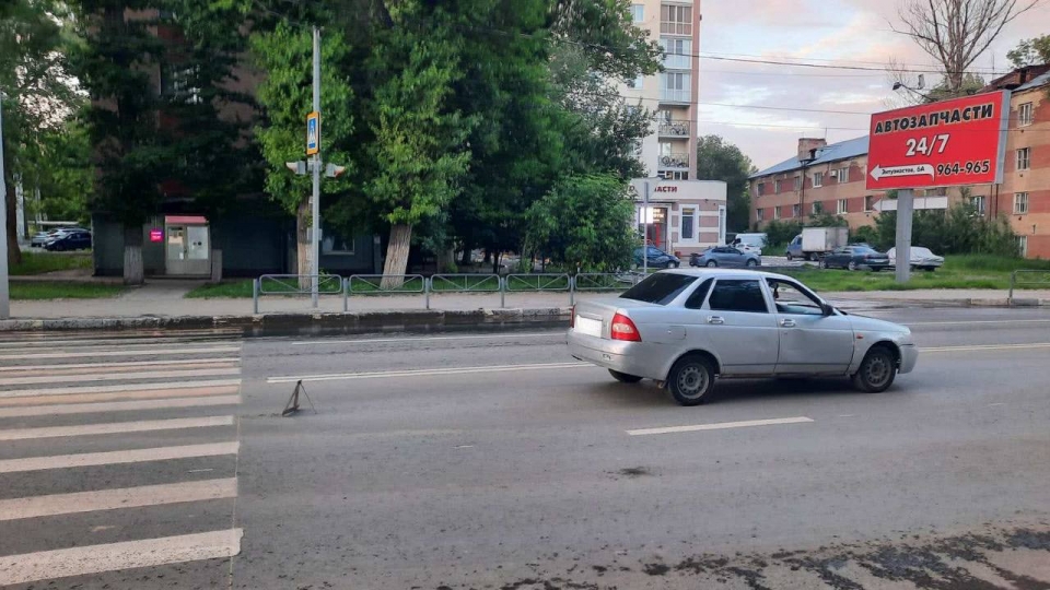 В Саратове водитель "Приоры" сбил девочку на пешеходном переходе