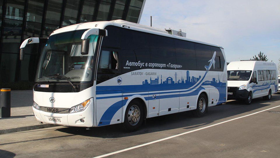 Автобус из Саратова в аэропорт  "Гагарин" сделает две новые остановки