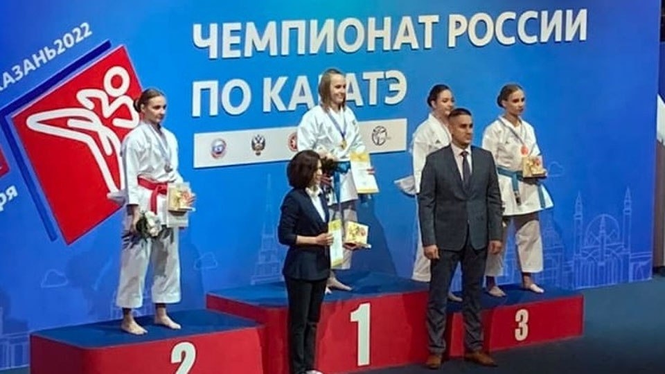 Саратовские каратисты выиграли четыре медали чемпионата России