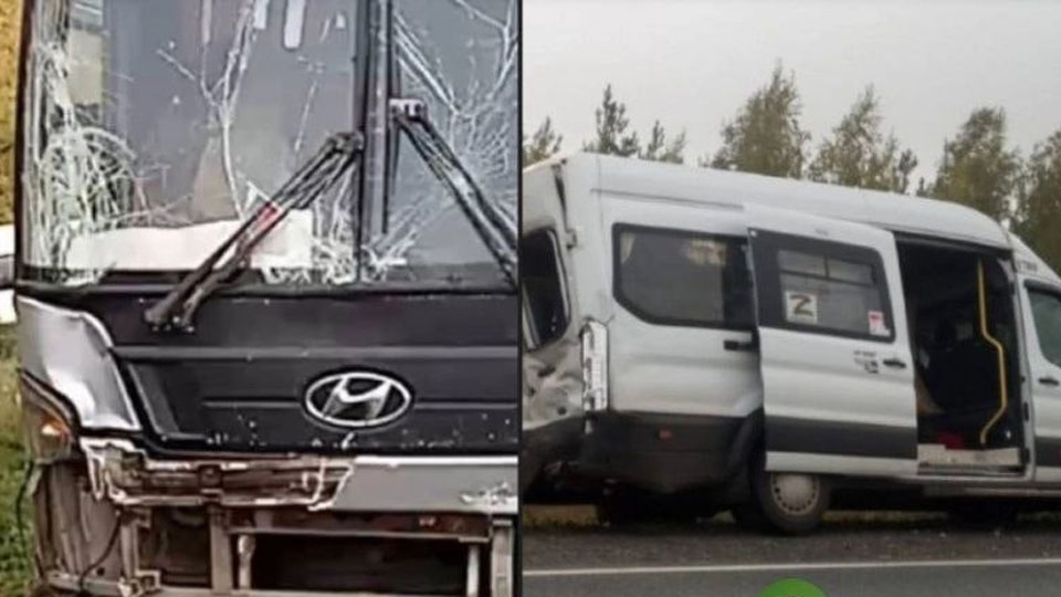 Автобусы с мобилизованными из Кировской области попали в ДТП под Саратовом
