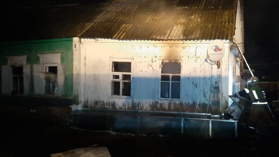 Пожар в Аркадаке: госпитализированы мать и трое маленьких детей
