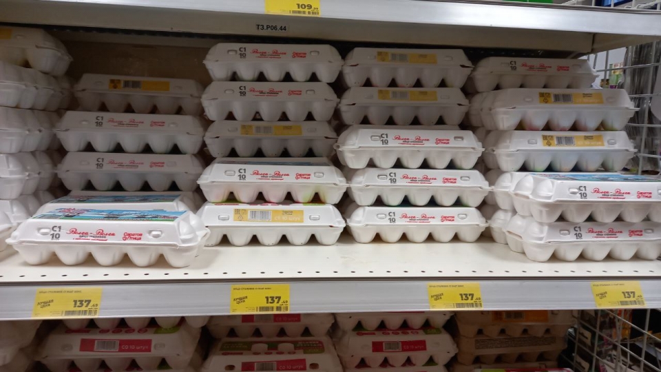 От 110 до 125. Российские птицеводы считают нынешние цены на яйца разумными