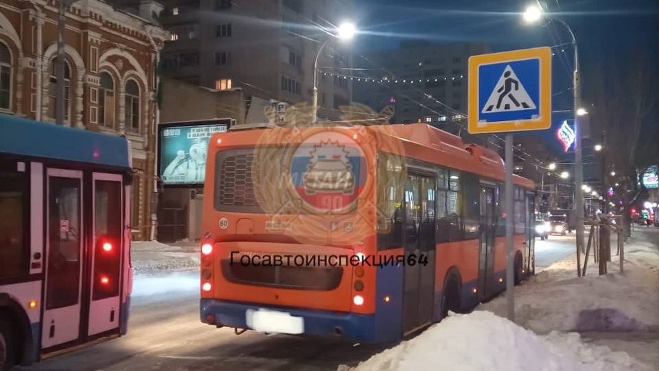 На Московской автобус сбил ребенка