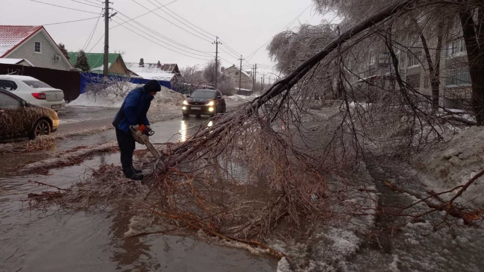 В Балаковском районе непогода оставила без света жителей 20 населенных пунктов
