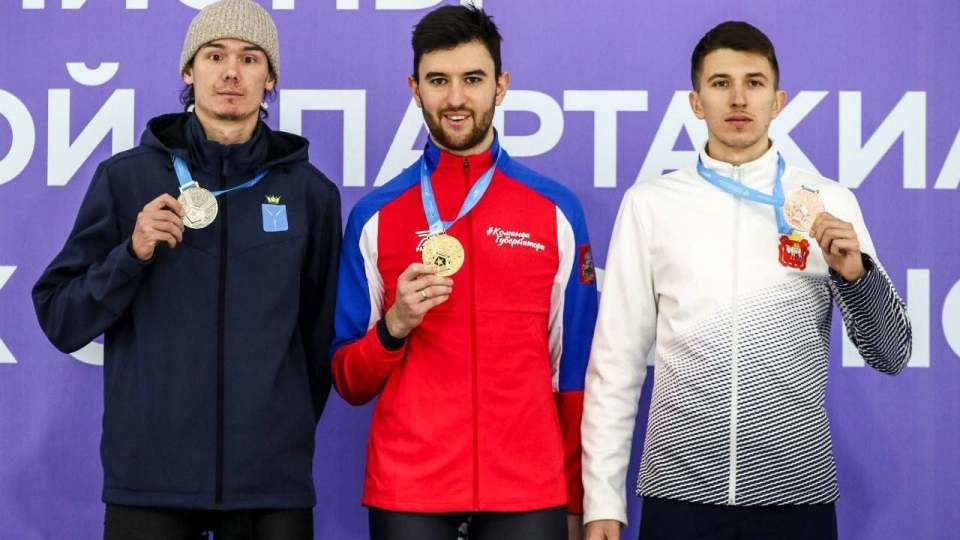 Саратовские конькобежцы завоевали две медали Спартакиады сильнейших