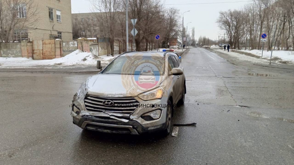 В аварии на Антонова травмировалась женщина-водитель