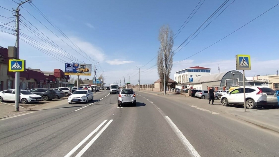 В Волжском районе пожилой водитель Chery сбил мужчину