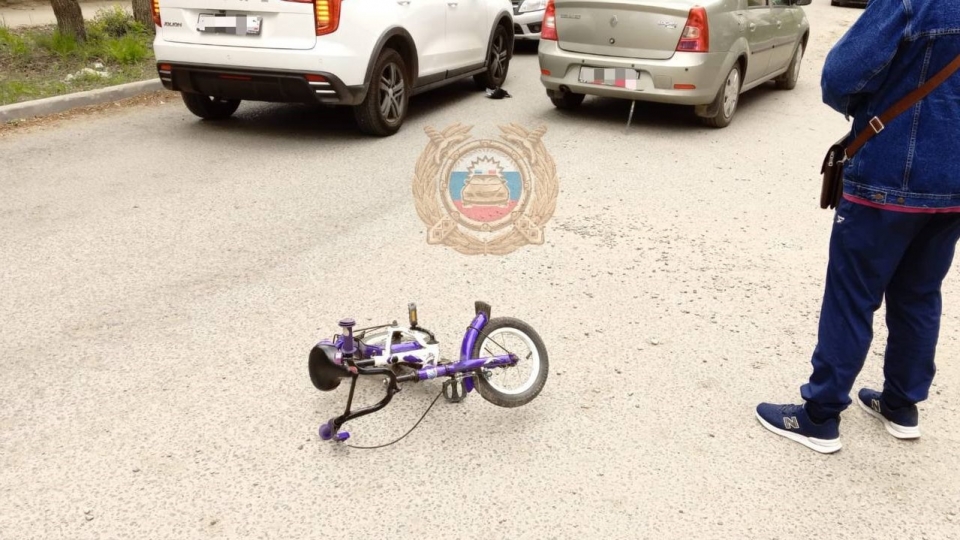 В Саратове шестилетний велосипедист попал под колеса иномарки