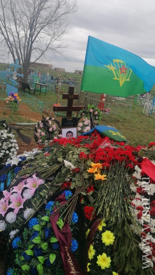 Украина погибло псков. Памятники погибших в спецоперации.