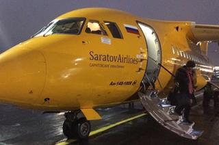 Силач Вячеслав Максюта “натерпелся страха” в самолете “Саратовских авиалиний”