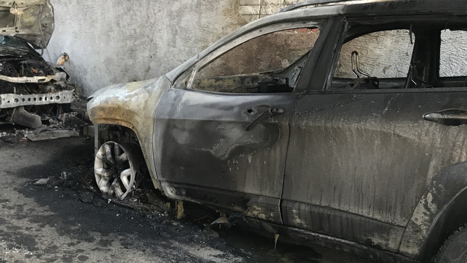 Возгорание автомобиля сегодня